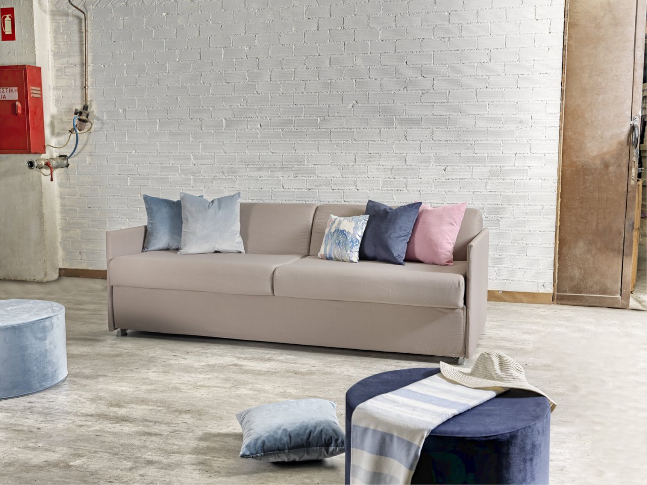 Τετραθέσιος καναπές Moon / κουκέτα