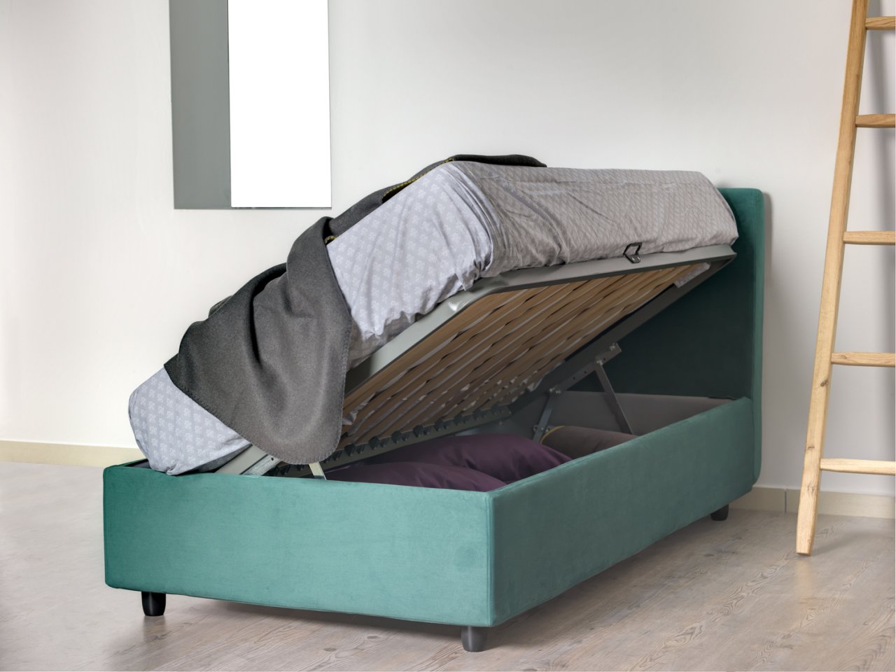 Κρεβάτι DIM με αποθηκευτικό χώρο 27cm.