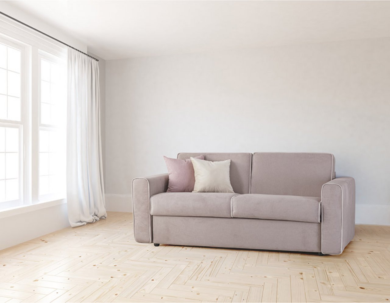 Sofa bed Morfeas, made in various dimensions